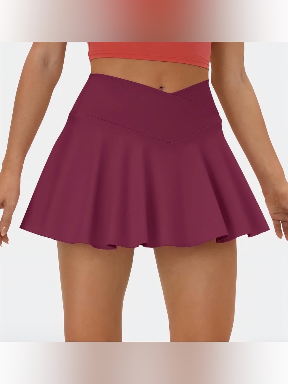 🆕 Halara SoftlyZero™ Airy Comfy High Waisted Crossover 2-in-1 Pocket Flare